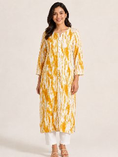TIE DYE KURTI detail 1