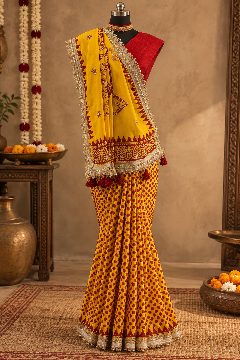 PRE-PLEATED-SAREE detail 1