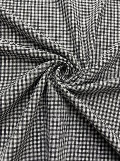 BLACK GHINGHAM BLAZER detail 4