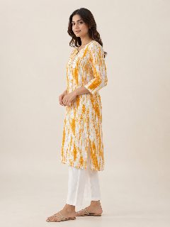 TIE DYE KURTI detail 2