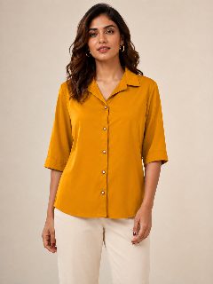 NS MUSTARD SHIRT detail 1