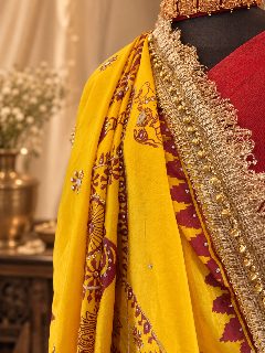 PRE-PLEATED-SAREE detail 3